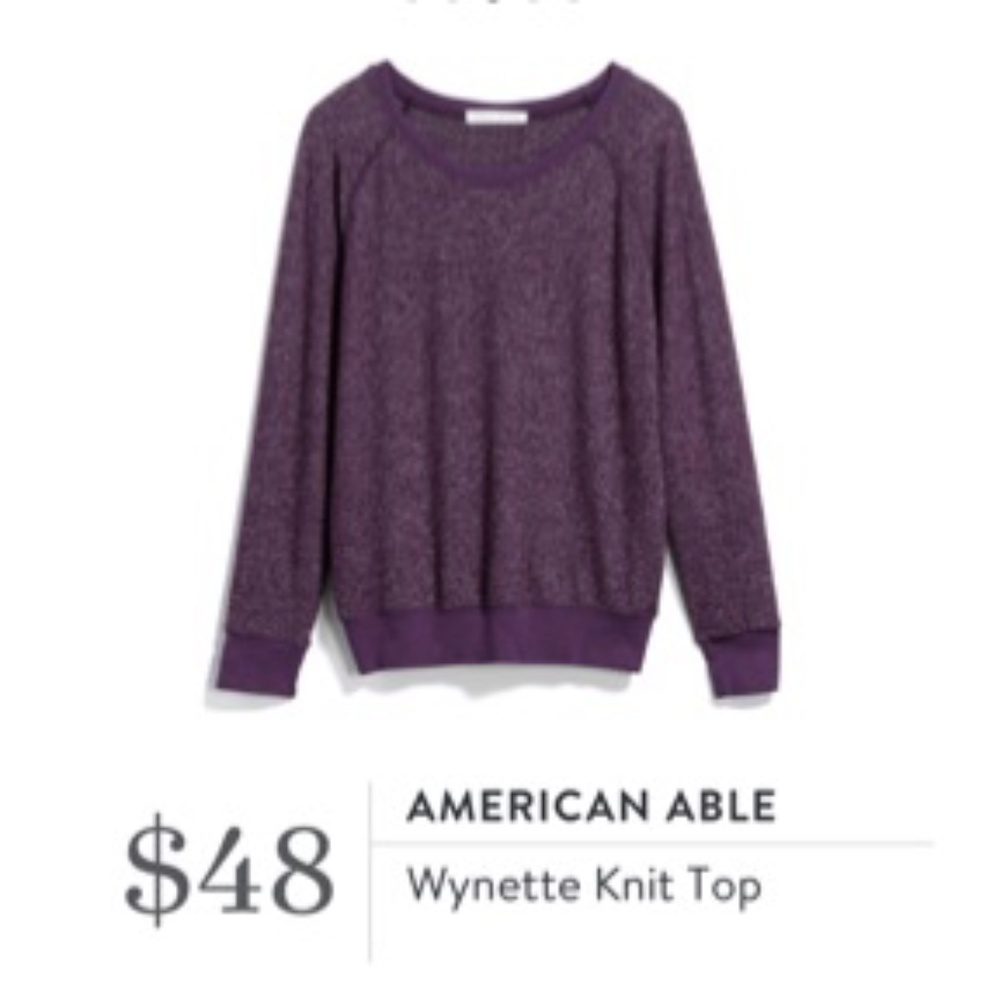 STITCH FIX AMERICAN ABLE Wynette Sweatshirt
